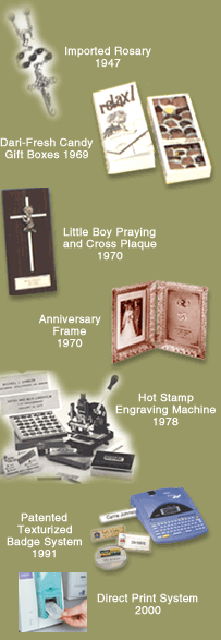 The Cawley Company - Identification and Recognition Products History
